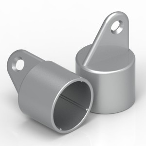 Kapsel z uchem Fi 42 aluminiowy